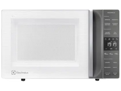 Micro-ondas Electrolux 23L Branco Efficient R$499
