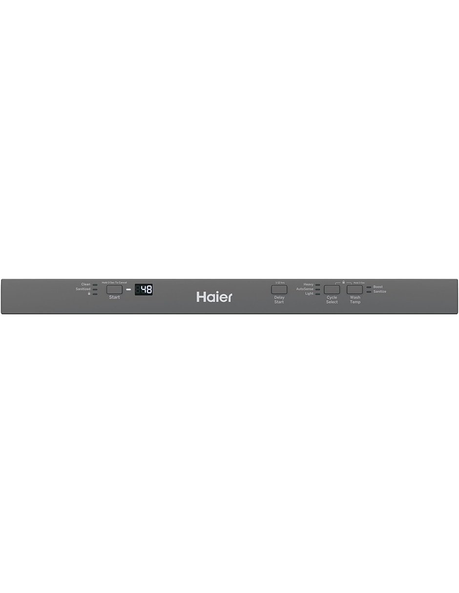 Lavavajillas de empotre Haier 12 Servicios gris acero - Image 3