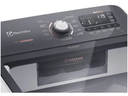 Lavadora de Roupas Electrolux 15kg Cesto Inox 11 Programas de Lavagem Branco Premium Care R$1899 - Image 3
